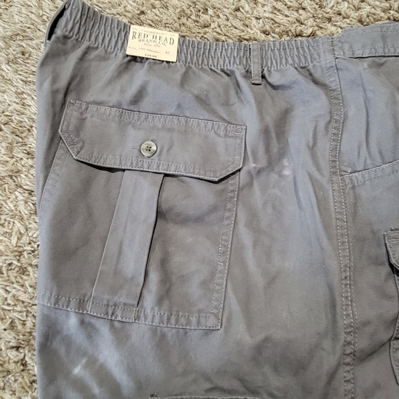 RedHead Mens Size 46 Gray Cargo Shorts NWT - Picture 5 of 8